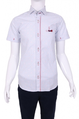 Детская рубашка в мелкий узор (Арт. TB 1339K)