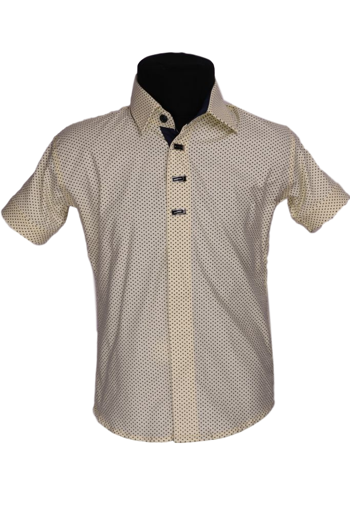 Детская рубашка в мелкий рисунок (Арт. B T 0602K)